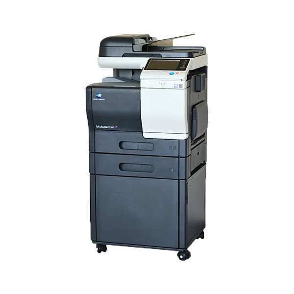 Konica Minolta bizhub C3351 mit PF-P13 und Unterschrank Multifunktionsdrucker