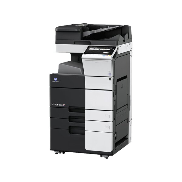 Konica Minolta bizhub C558 gebrauchter Kopierer 265.397 Blatt gedruckt mit PC-415, Dualscan