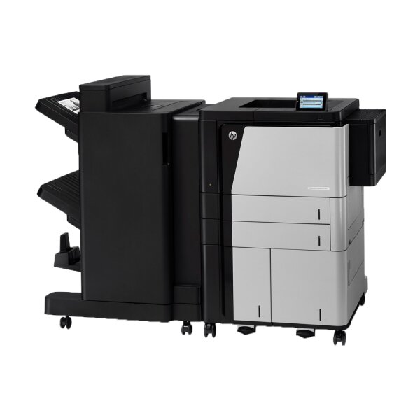 HP LaserJet Enterprise M806x+, generalüberholter Laserdrucker mit Finisher