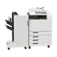 HP Color LaserJet CM6040f MFP mit Finisher Kopierer